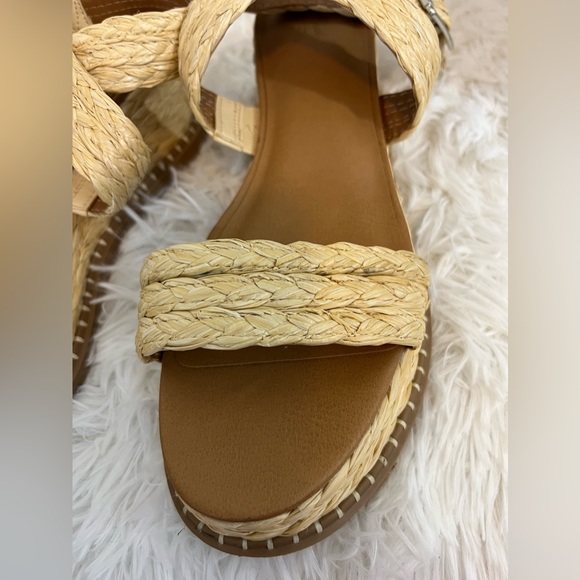 Universal Threads Kayla wedge heel memory foam insole women’s size 10 sandal - Picture 3 of 11